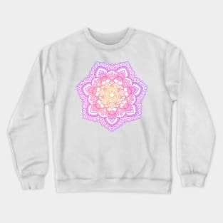 Sunset Mandala Crewneck Sweatshirt